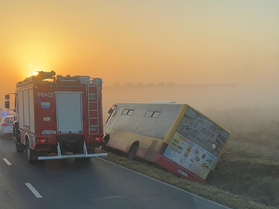 Wypadek autobusu