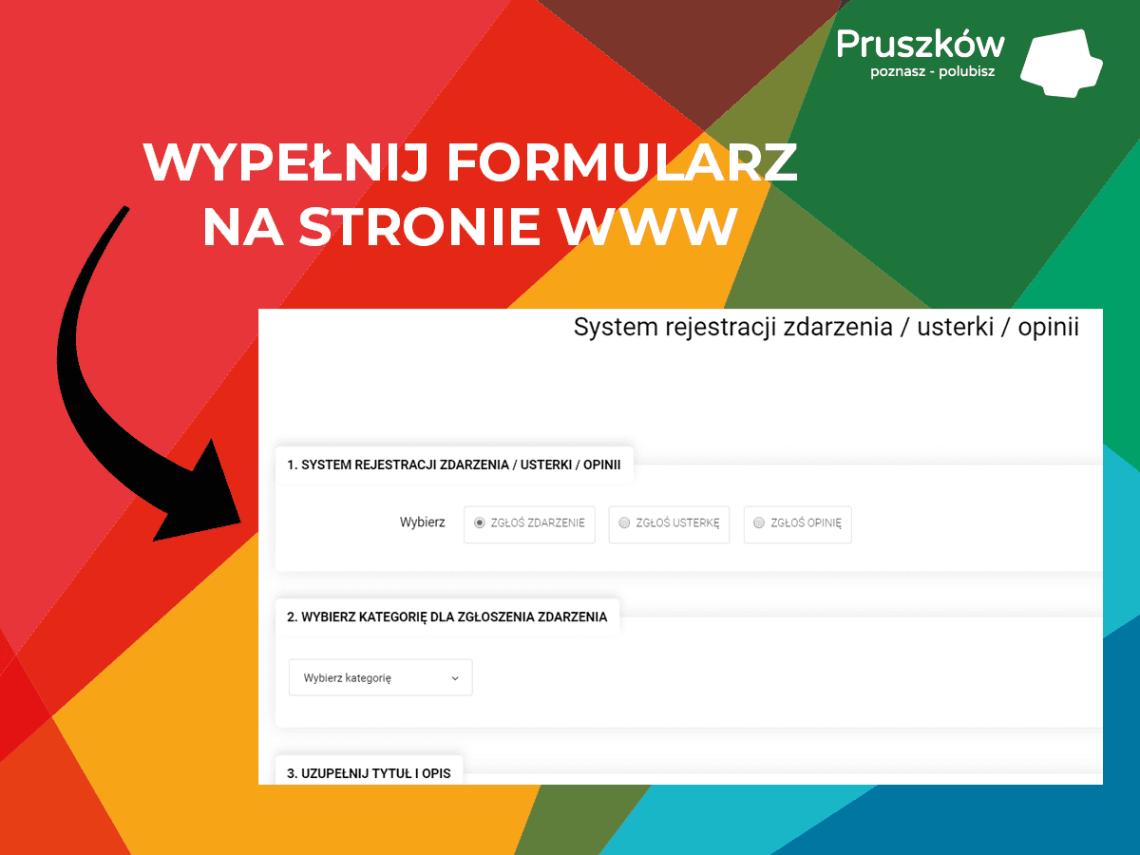 Zgłoś usterkę Zgłoś usterkę