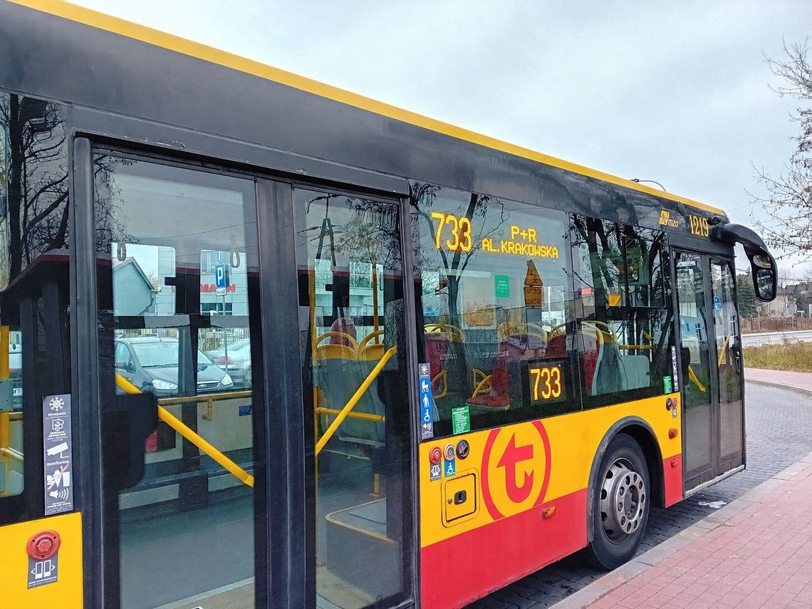 Zmiana trasy linii 733. Autobusy pojadą objazdem Zmiana trasy linii 733. Autobusy pojadą objazdem