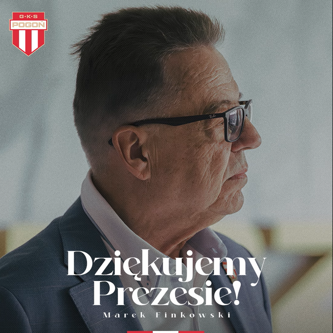 Zmiana w Pogoni Grodzisk Mazowiecki. Marek Finkowski żegna się ze stanowiskiem prezesa