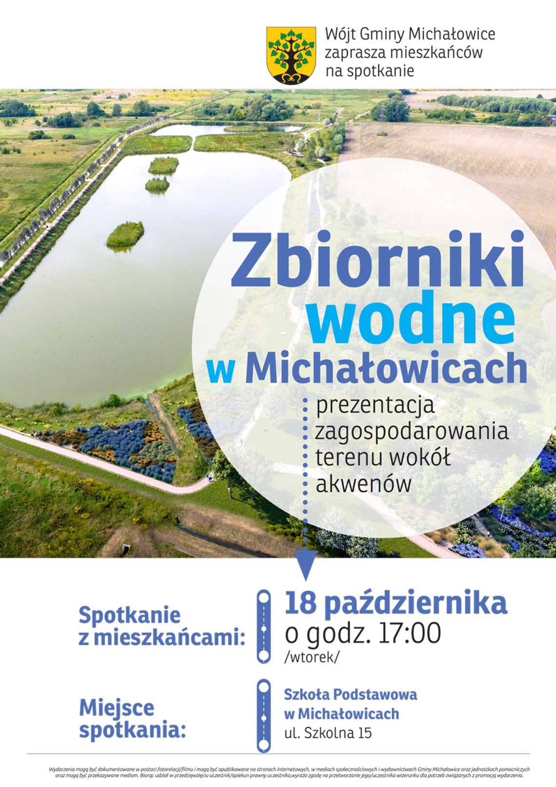 Zmiany przy zbiornikach wodnych w Michałowicach