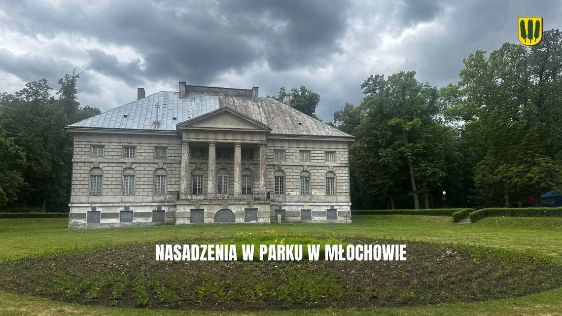 Zmiany w parku w Młochowie. Będą nowe alejki i fontanna