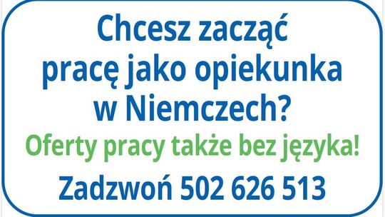 Praca jako opiekunka w Niemczech