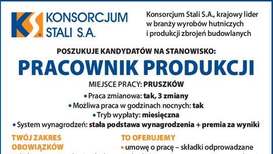 Pracownika Produkcji