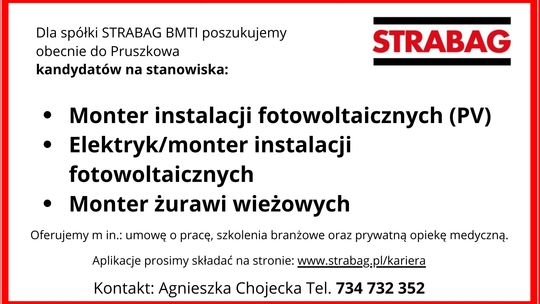 STRABAG BMTI POSZUKUJE OSÓB DO PRACY