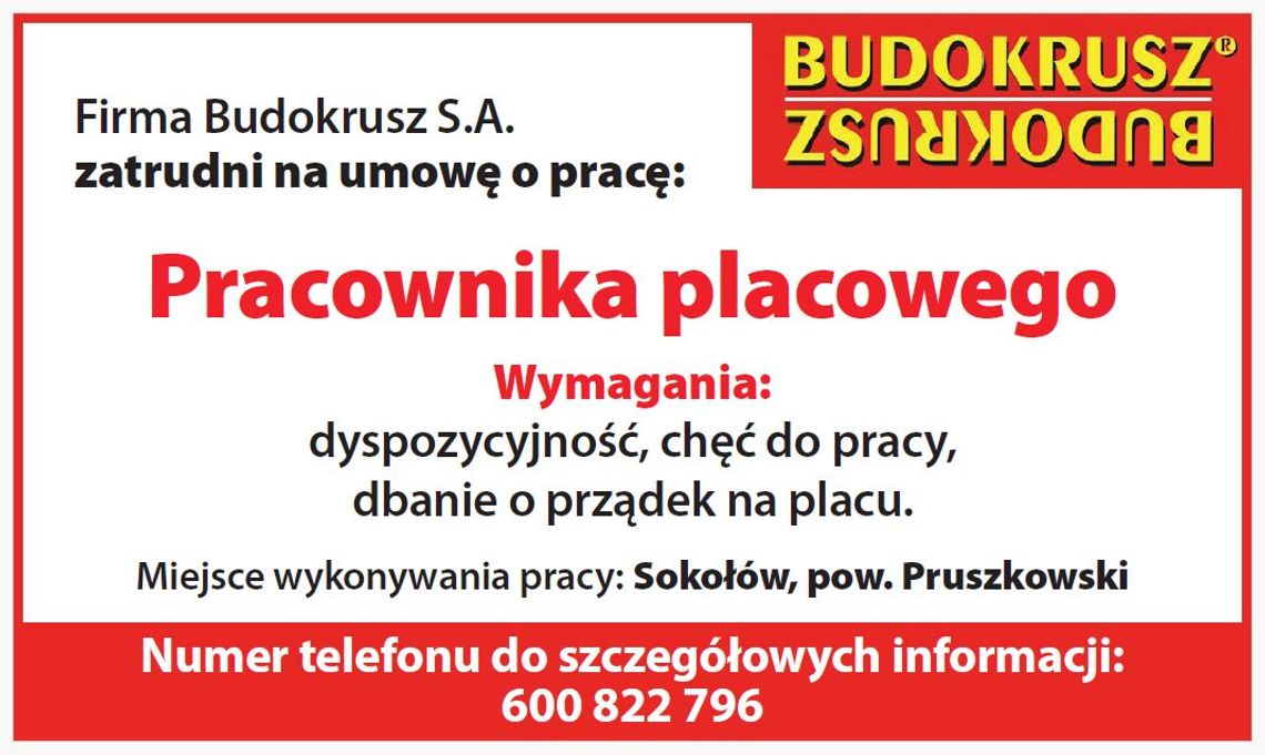 Pracownika Placowego