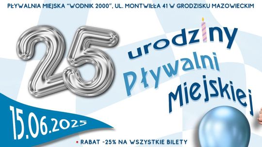 25-lecie Pływalni Miejskiej „Wodnik 2000”! 25-lecie Pływalni Miejskiej „Wodnik 2000”!