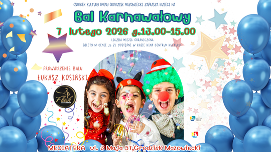 Bal Karnawałowy w Mediatece