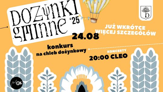 Dożynki Gminne w Brwinowie i koncert CLEO Dożynki Gminne w Brwinowie i koncert CLEO