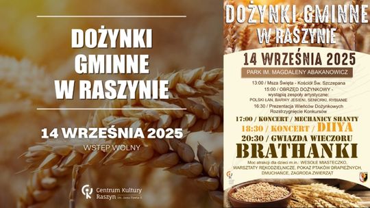 Dożynki Gminne w Raszynie - Koncert zespołu BRATHANKI