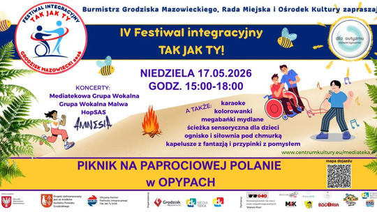 Festiwal Tak Jak Ty – Piknik na Paprociowej Polanie w Opypach