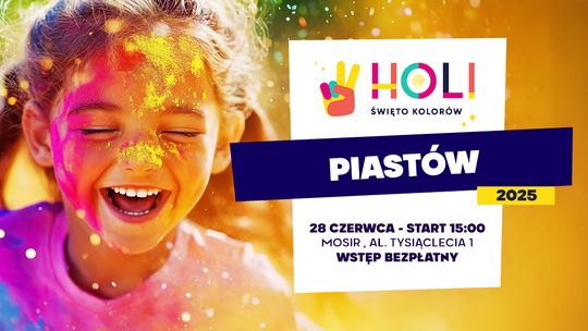 Holi Święto Kolorów – oficjalna trasa 2025 zawita do Piastowa Holi Święto Kolorów – oficjalna trasa 2025 zawita do Piastowa