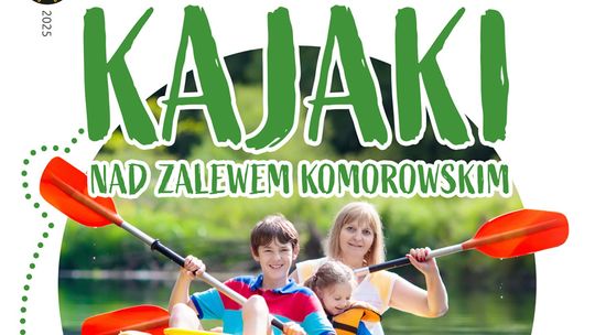 Kajaki nad zalewem komorowskim