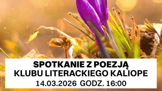 Klimatyczny wieczór poetycki Klubu Literackiego KALIOPE