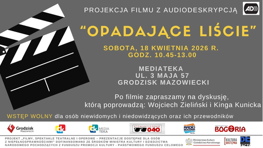 Klub filmowy dla osób niewidomych i niedowidzących