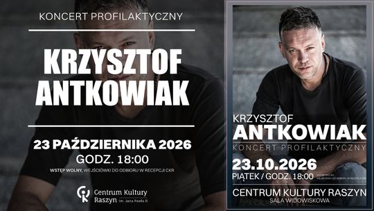 Koncert Krzysztofa Antkowiaka z okazji 42. rocznicy działalności Stowarzyszenia "Arka"