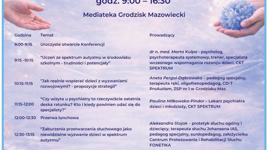 Konferencja z okazji Światowych Dni Świadomości Autyzmu Konferencja z okazji Światowych Dni Świadomości Autyzmu