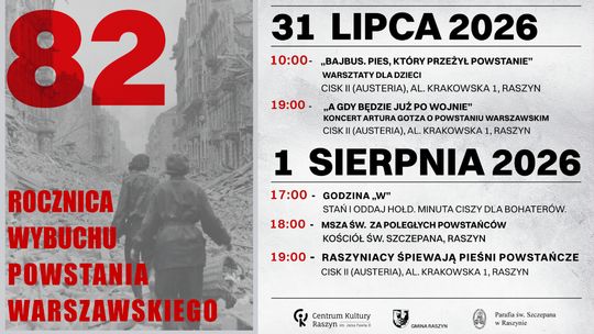 Obchody 82 rocznicy wybuchu Powstania Warszawskiego