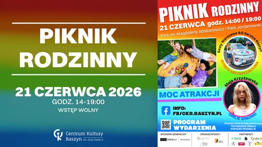 Piknik rodzinny w Raszynie!