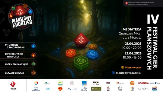 Planszowy Grodzisk - IV edycja Festiwalu Gier Planszowych Planszowy Grodzisk - IV edycja Festiwalu Gier Planszowych