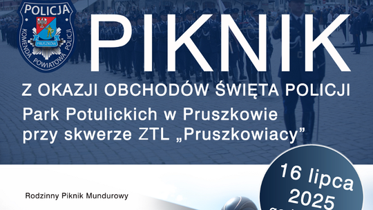 Piknik z okazji Obchodów Święta Policji