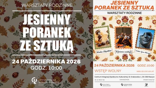 Poranek ze sztuką w Raszynie