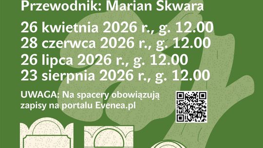 Spacer po cmentarzu żydowskim w Pruszkowie