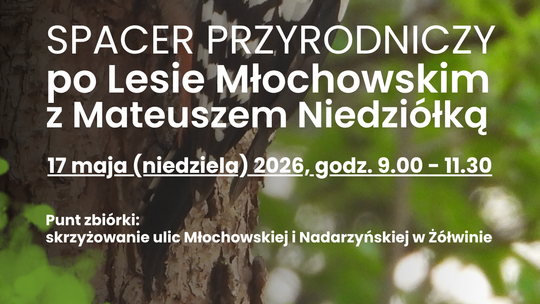 Spacer przyrodniczy po Lesie Młochowskim