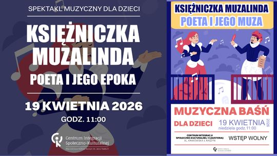 Spektakl dla dzieci ,,Księżniczka Muzalinda''