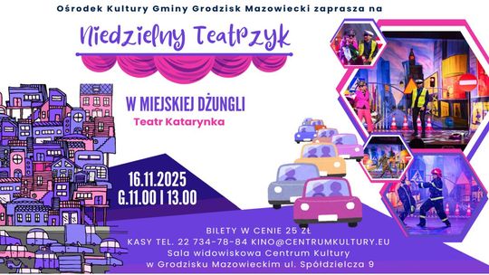 Spektakl edukacyjno-profilaktyczny dla dzieci - "W miejskiej dżungli" Spektakl edukacyjno-profilaktyczny dla dzieci - "W miejskiej dżungli"