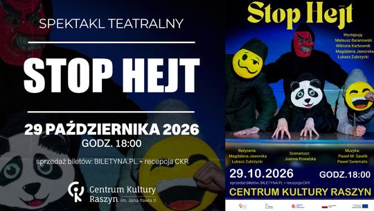 Stop Hejt - spektakl