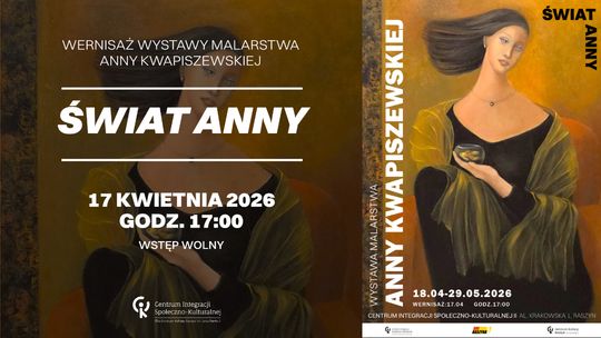„Świat Anny” – wystawa malarstwa Anny Kwapiszewskiej