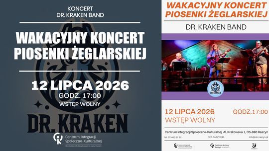 Wakacyjny koncert muzyki żeglarskiej