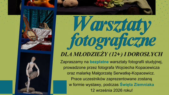 Warsztaty fotograficzne dla młodzieży i dorosłych w Nadarzynie