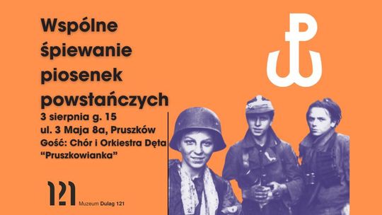 Wspólne śpiewanie piosenek powstańczych w Pruszkowie Wspólne śpiewanie piosenek powstańczych w Pruszkowie