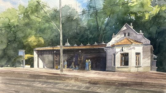 Wystawa - "Architektoniczne nostalgie w akwareli Marka Ziarkowskiego" Wystawa - "Architektoniczne nostalgie w akwareli Marka Ziarkowskiego"