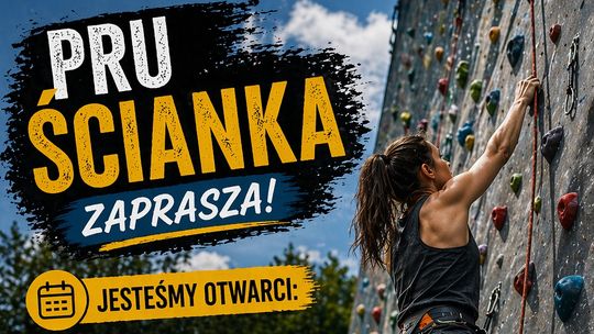Zapraszamy na Ściankę Wspinaczkową