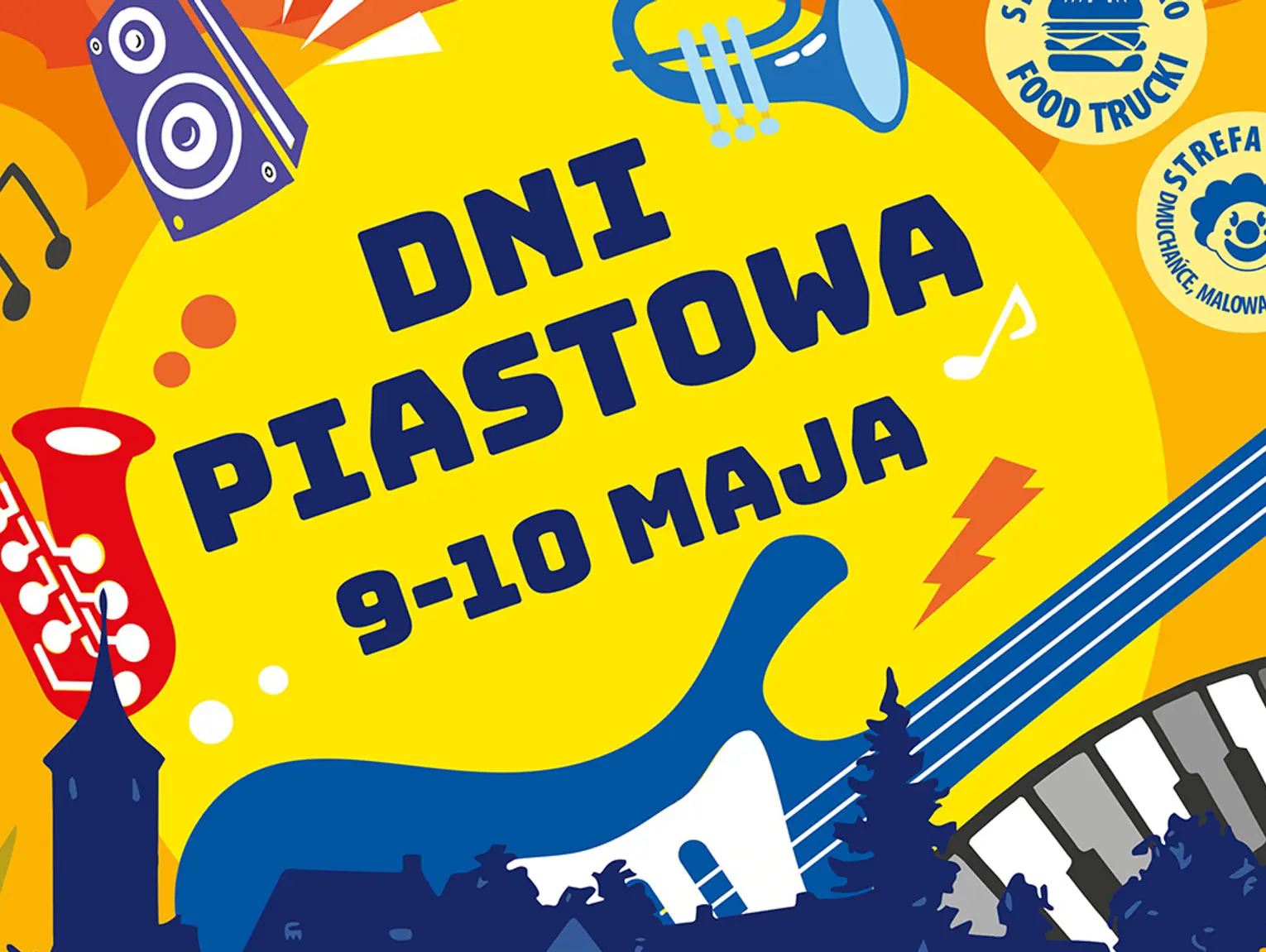 Dni Piastowa 2026 9-10 MAJA! - Koncerty Grzegorz Cugowski, Perfect &amp; Łukasz Drapała