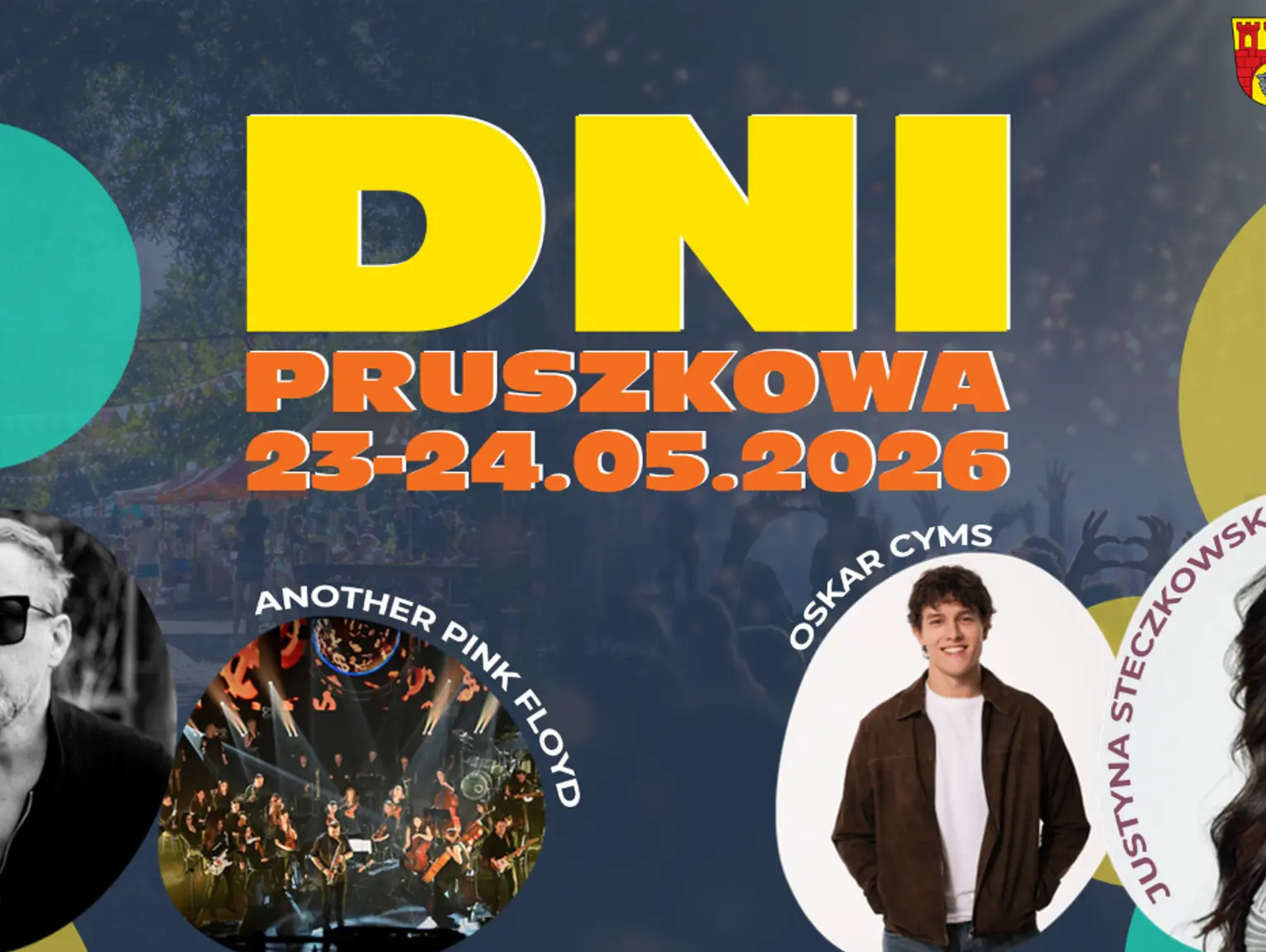 Dni Pruszkowa 2026 - Potańcówka i Koncerty: Oskar Cyms, ØRGANEK, Justyna Steczkowska