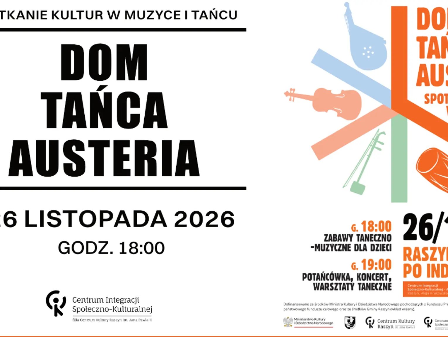 Dom Tańca Austeria - Raszyn po Indyjsku