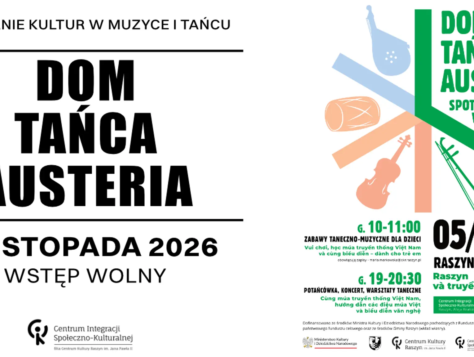 Dom Tańca Austeria - Raszyn po Wietnamsku