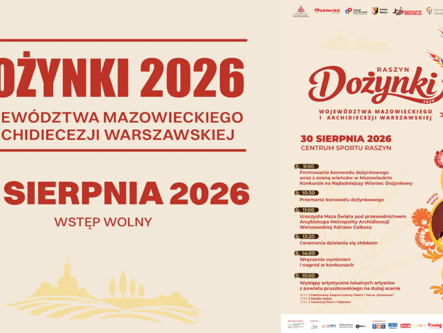 DOŻYNKI WOJEWÓDZKIE I ARCHIDIECEZJALNE