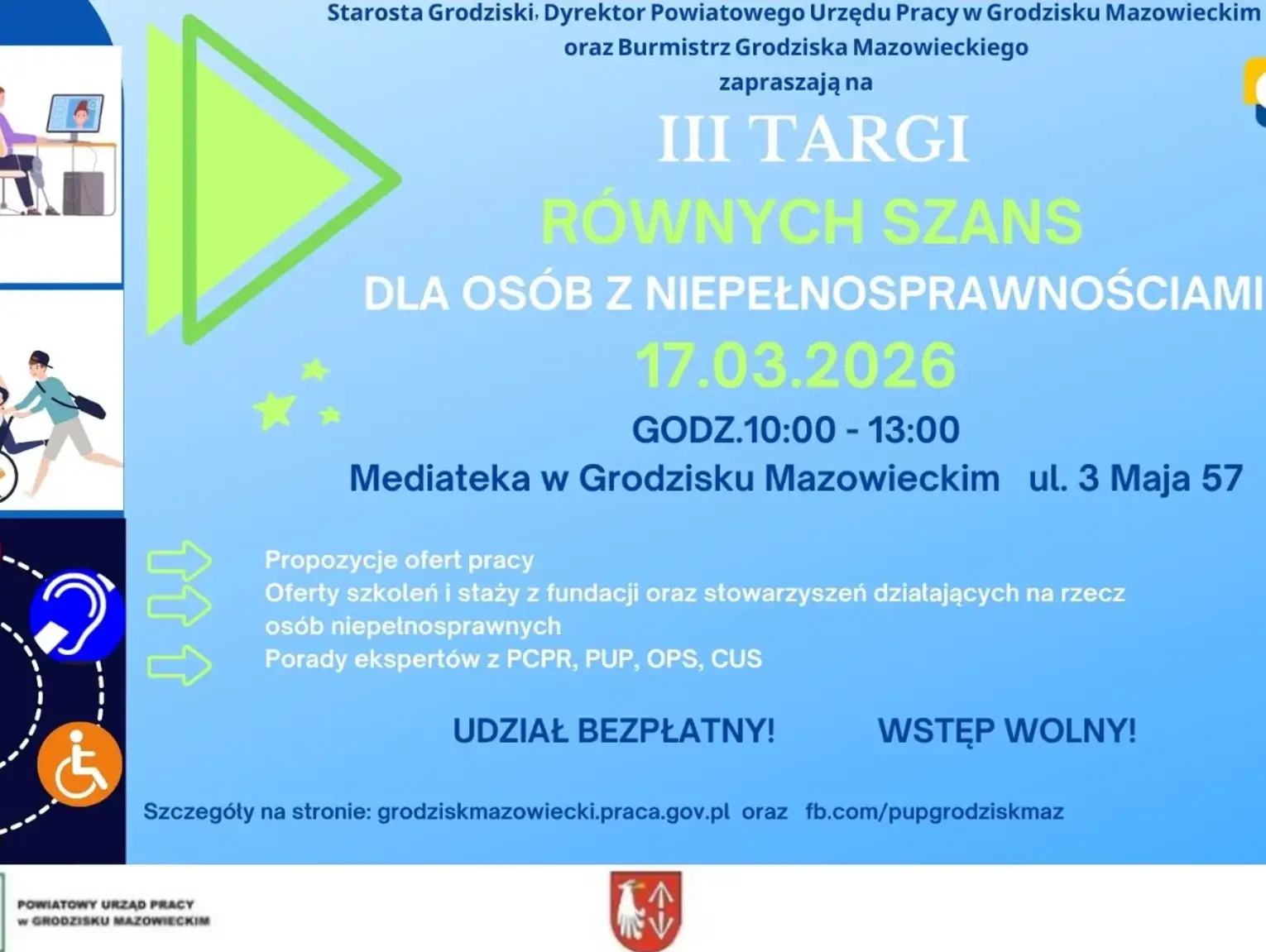 III Targi Równych Szans dla Osób z Niepełnosprawnościami