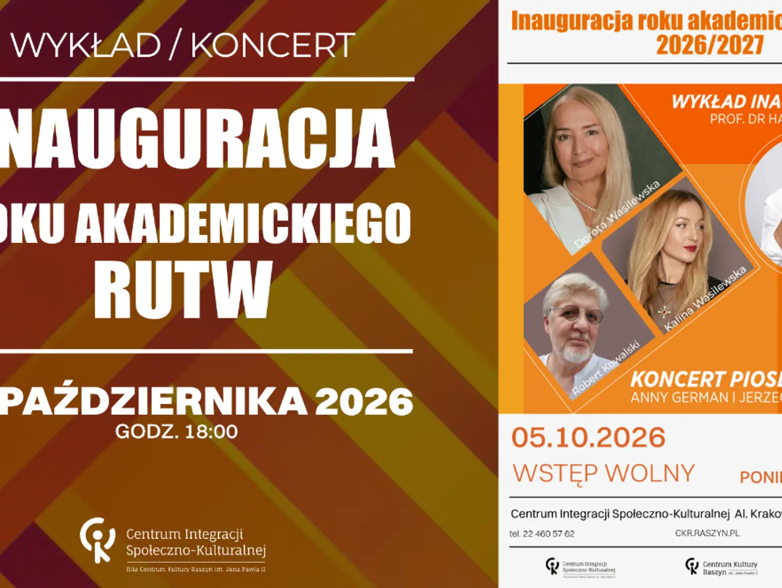 Inauguracja roku akademickiego Raszyńskiego Uniwersytety Trzeciego Wieku
