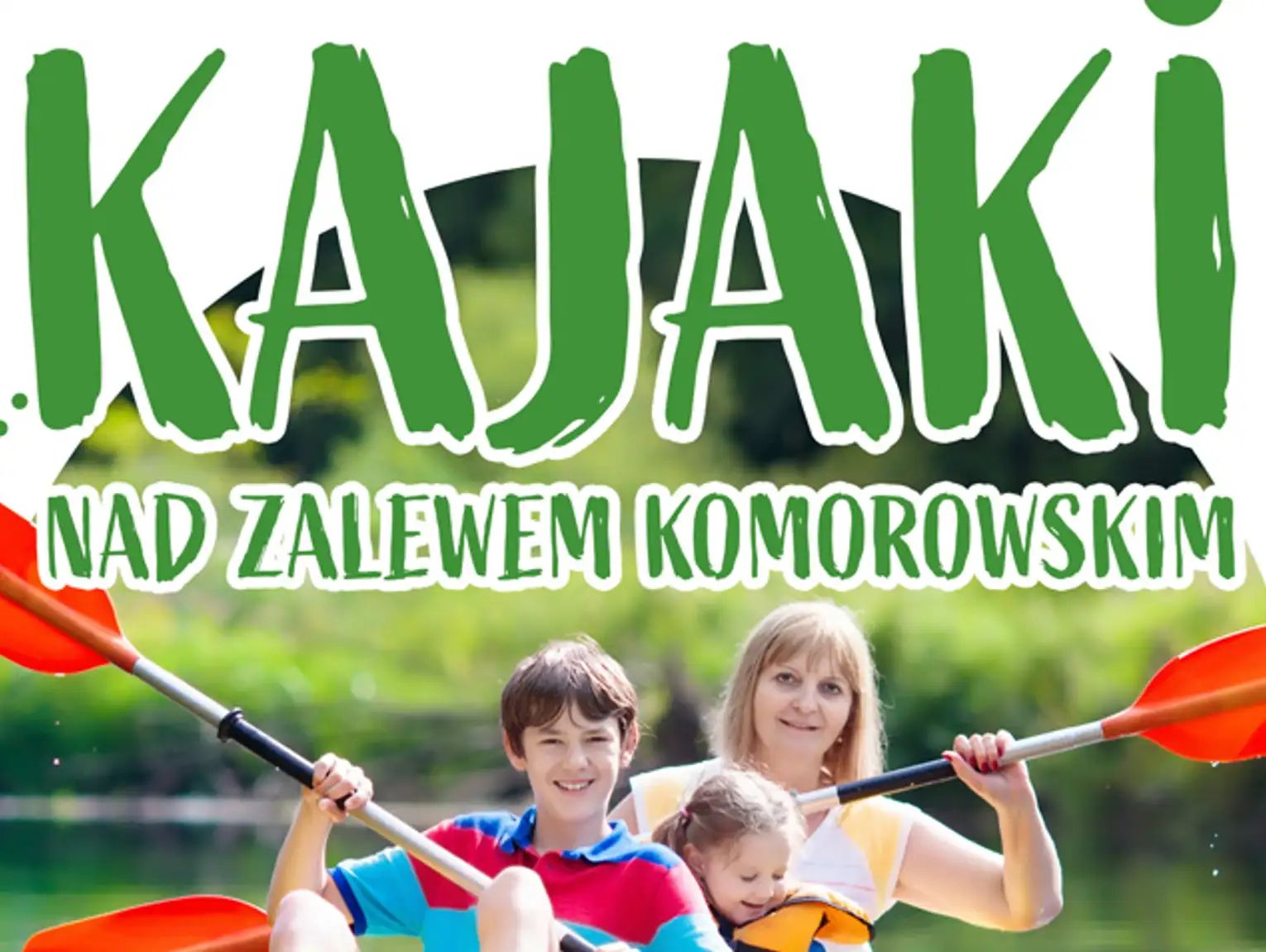 Kajaki nad zalewem komorowskim