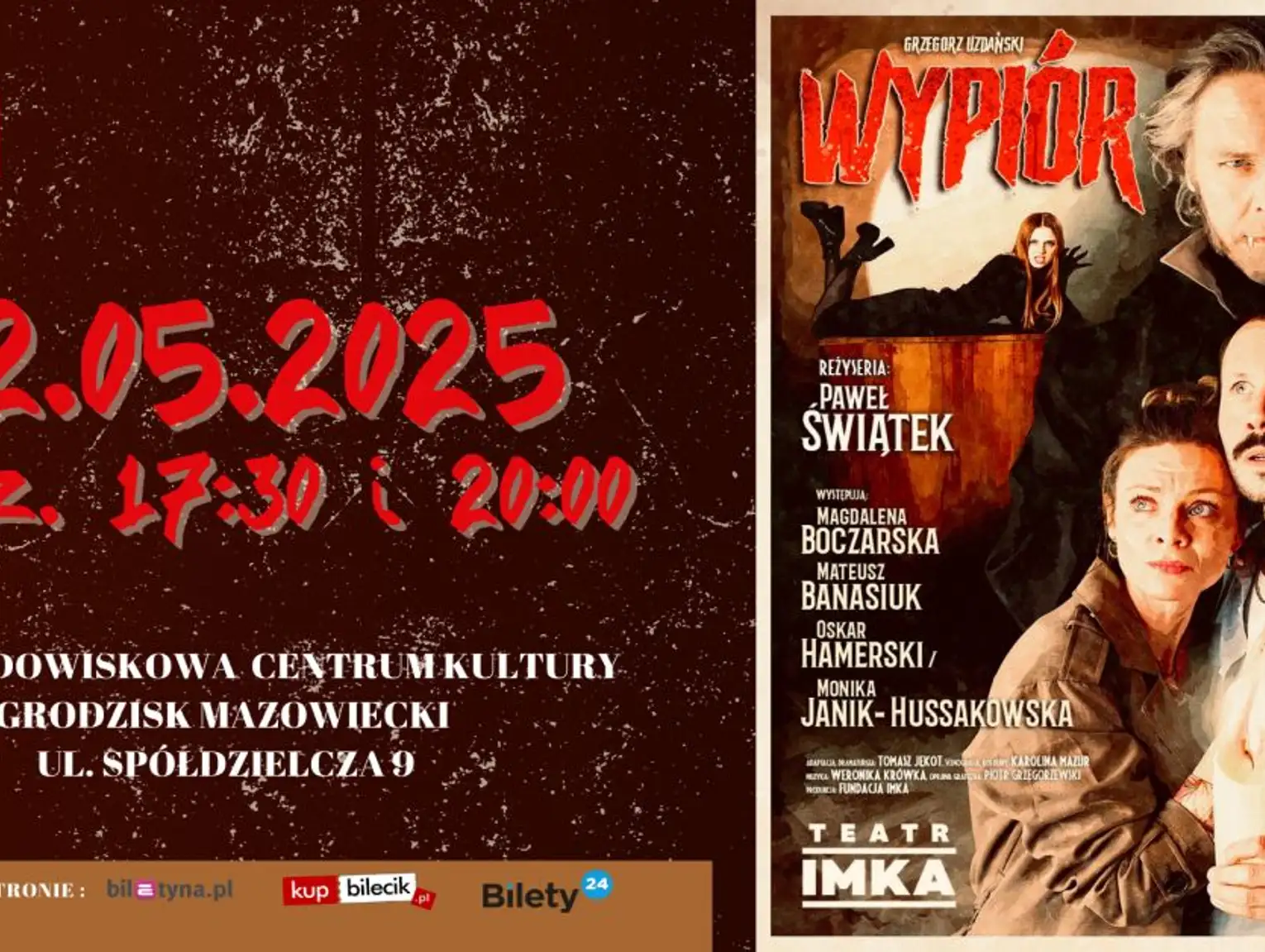 Komedia teatralna pt. „Wypiór”