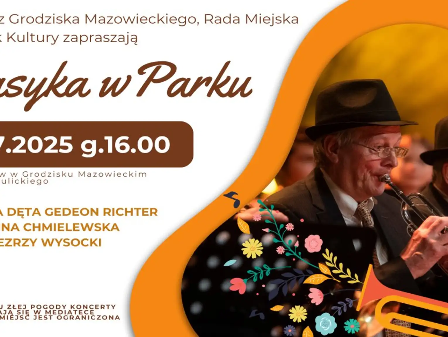Koncert Klasyka w Parku - Orkiestra Gedeon Richter