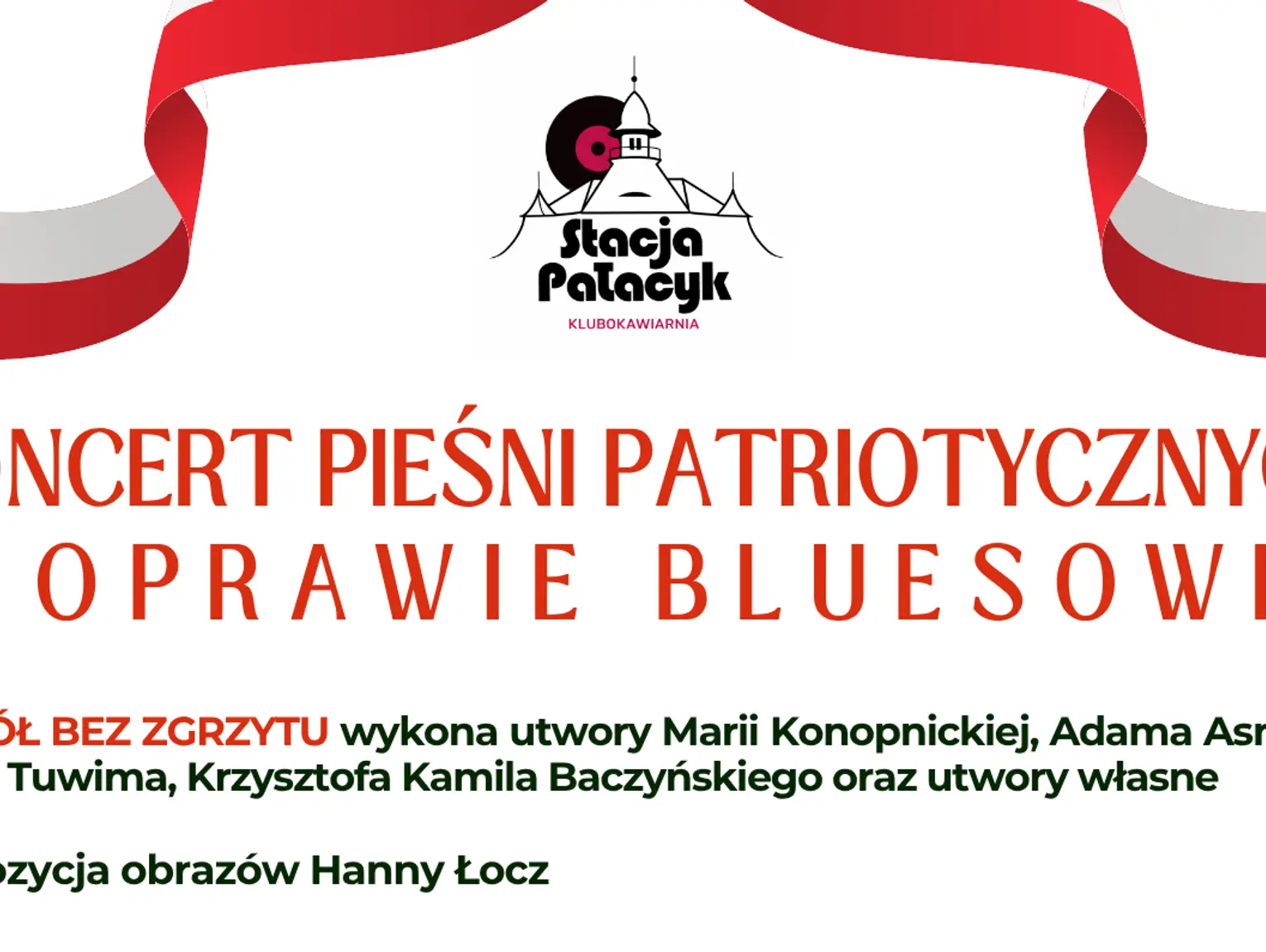 Koncert pieśni patriotycznych w oprawie bluesowej