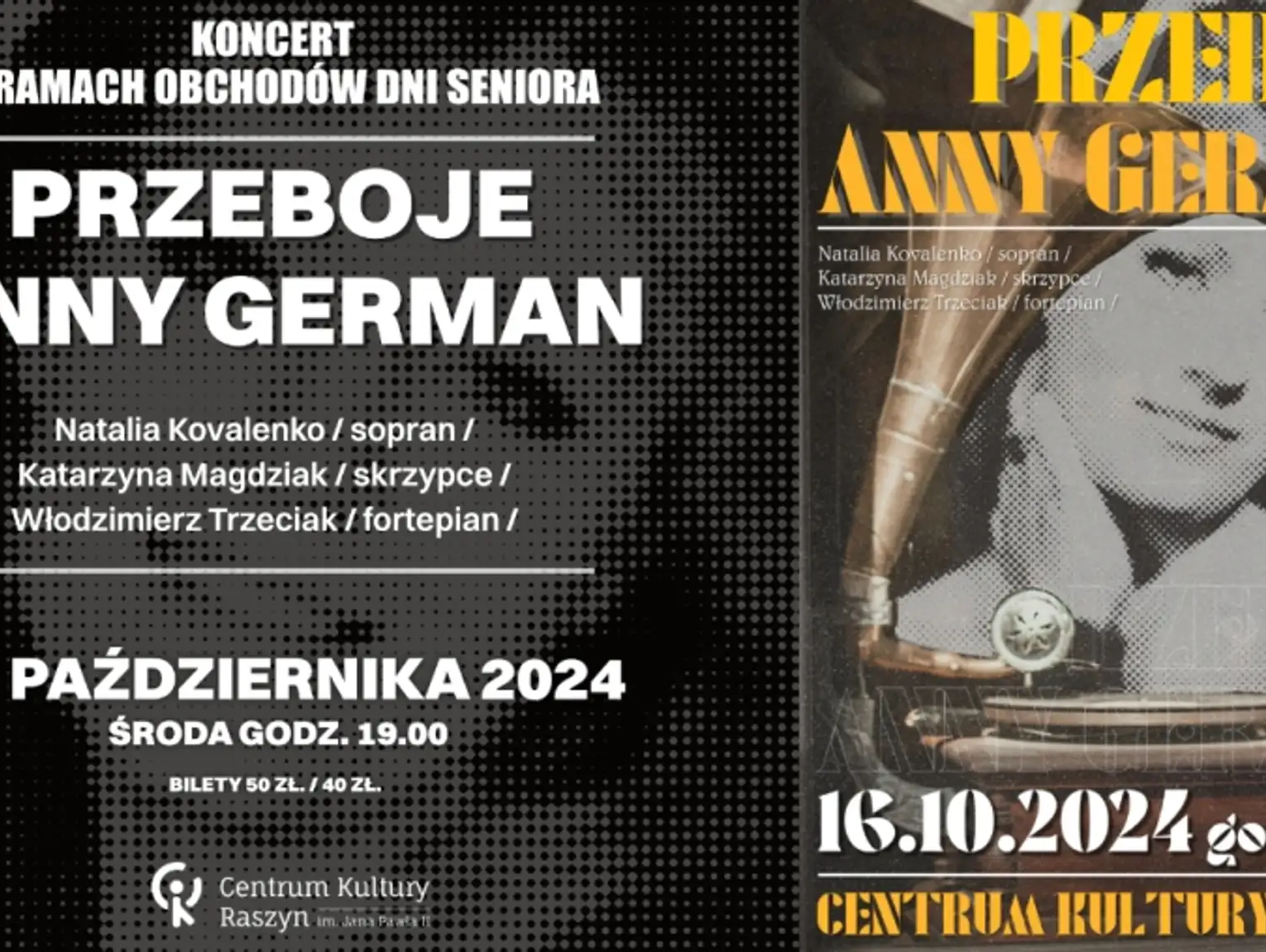 Koncert „Przeboje Anny German” w Wykonaniu Natalii Kovalenko