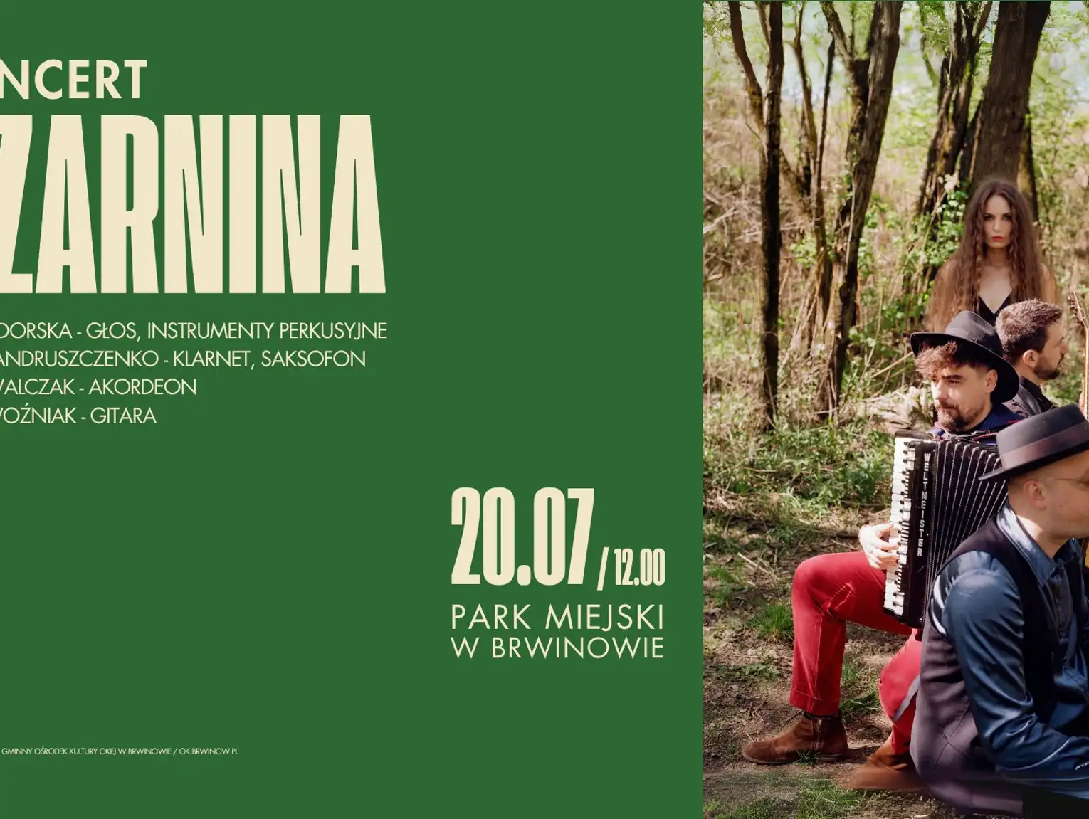 Koncert zespołu CZARNINA